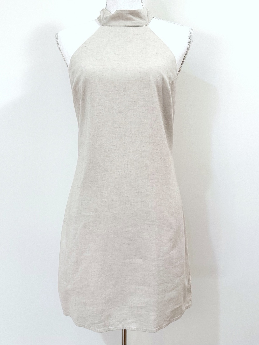NWT Mango MNG A-line Halter Dress Size Small - Picture 6 of 12